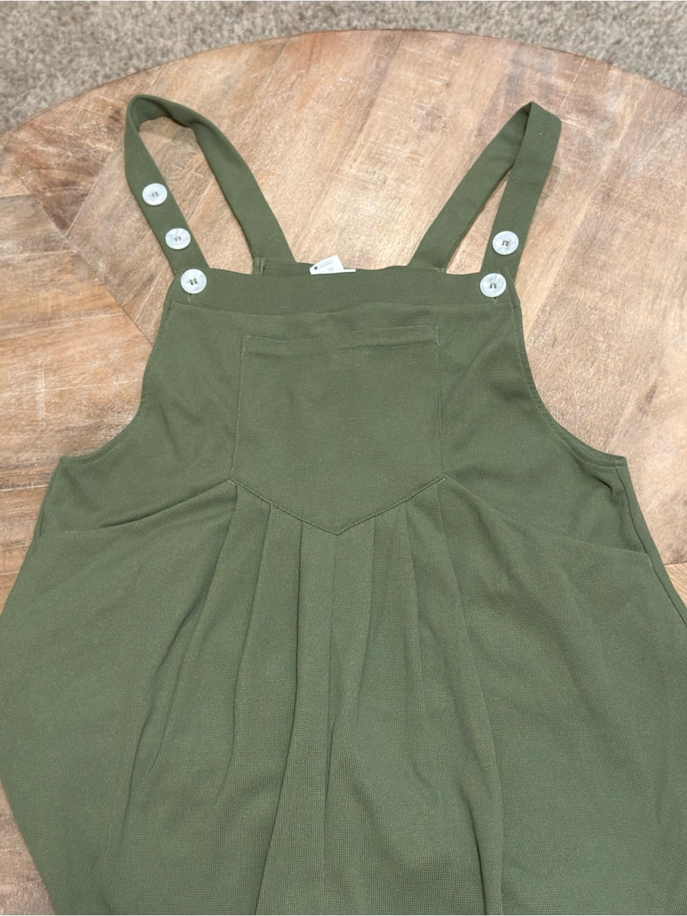 Halara Pockets Waffle Casual Overalls - Picture 3 of 8